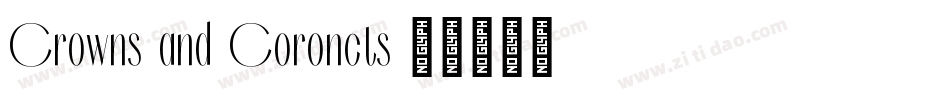 Crowns-and-Coronets字体转换
