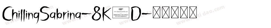 ChillingSabrina-8K0D字体转换