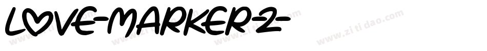 Love-Marker-2字体转换