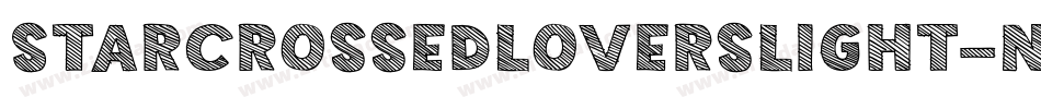 StarCrossedLoversLight-nAMO字体转换