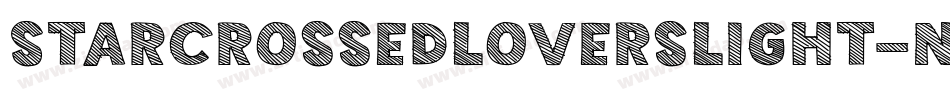 StarCrossedLoversLight-nAMO字体转换