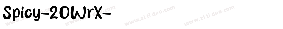 Spicy-2OWrX字体转换
