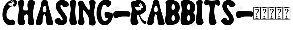 Chasing-Rabbits字体转换
