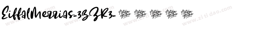 EiffalMerrias-3zZR3字体转换