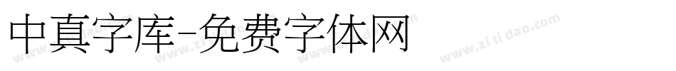 中真字库字体转换