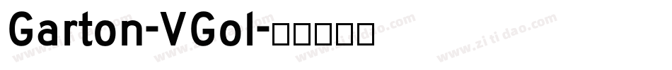 Garton-VGol字体转换