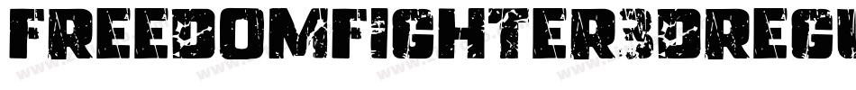 FreedomFighter3DRegular-5ML8字体转换