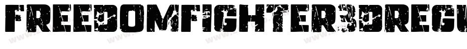 FreedomFighter3DRegular-5ML8字体转换