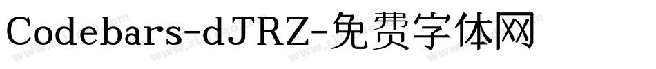 Codebars-dJRZ字体转换