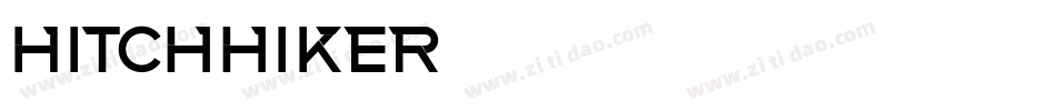 Hitchhiker字体转换