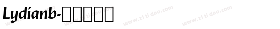 Lydianb字体转换