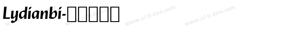 Lydianbi字体转换
