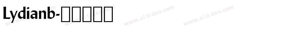 Lydianb字体转换