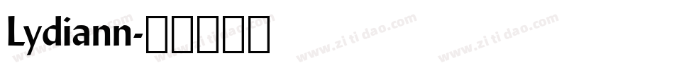 Lydiann字体转换