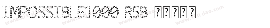 Impossible1000-r5B字体转换