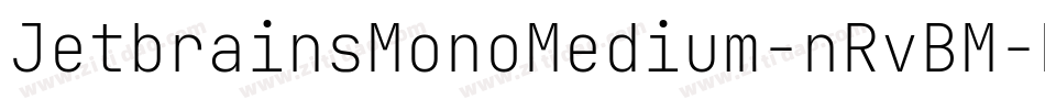 JetbrainsMonoMedium-nRvBM字体转换