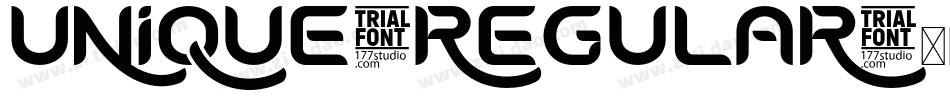 Unique-Regular字体转换
