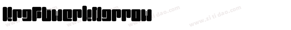KraftwerkNarrow字体转换