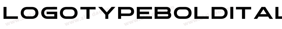 LogotypeBoldItalic-eXEO字体转换