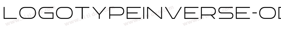 LogotypeInverse-ODBo字体转换