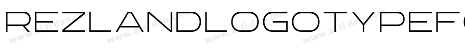 RezlandLogotypeFont-vZpM字体转换