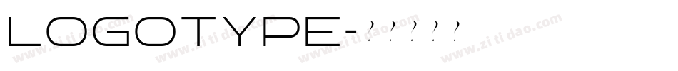 logotype字体转换