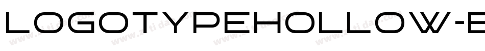 LogotypeHollow-EDVg字体转换