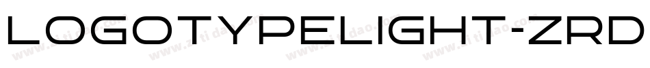 LogotypeLight-Zrdl字体转换