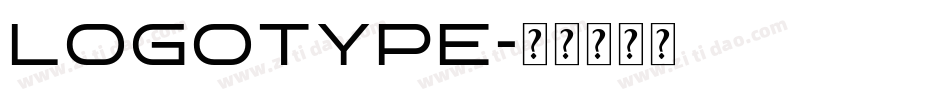 logotype字体转换