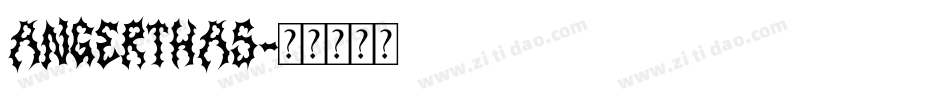 Angerthas字体转换