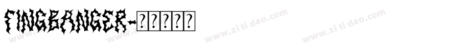 Fingbanger字体转换