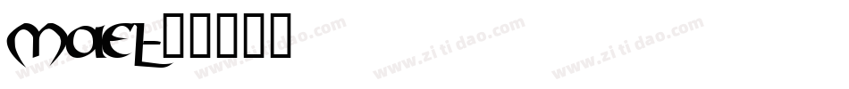 MAEL字体转换