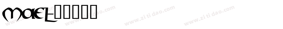 MAEL字体转换