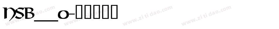 NSB___0字体转换