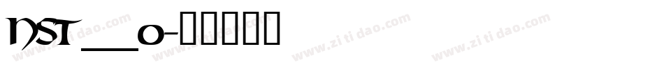 NST___0字体转换