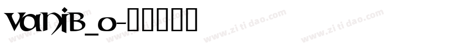 Vanib_0字体转换