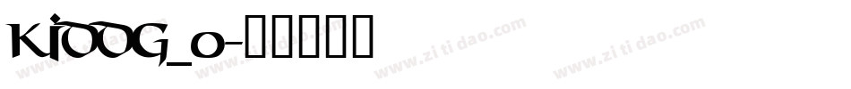 kiddg_0字体转换