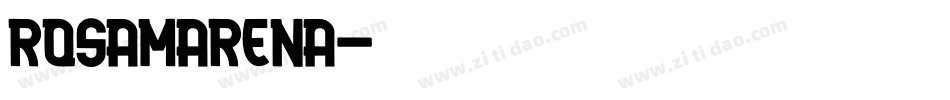 rosamarena字体转换