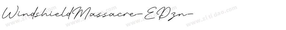 WindshieldMassacre-EPzn字体转换