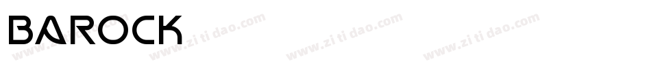 Barock字体转换