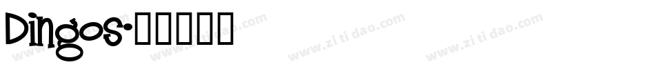 Dingos字体转换