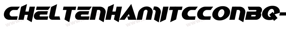 CheltenhamITCConBQ-UltraItalic字体转换