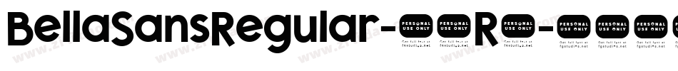 BellaSansRegular-05R4字体转换