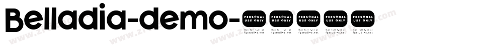 Belladia-demo字体转换