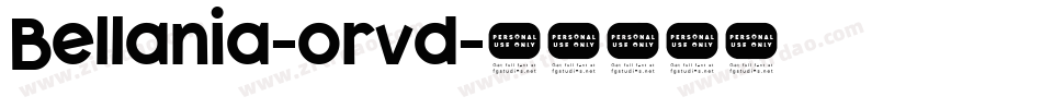 Bellania-orvd字体转换