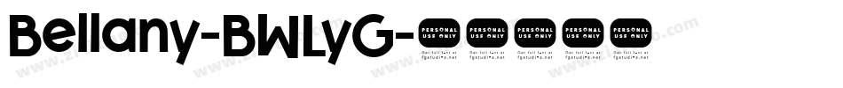 Bellany-BWLyG字体转换