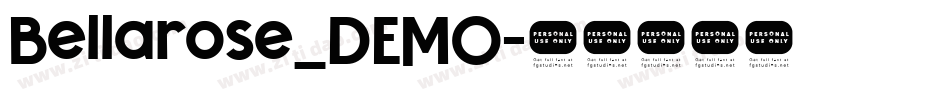 Bellarose_DEMO字体转换