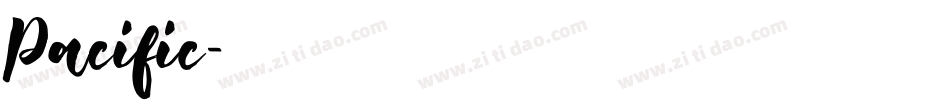 Pacific字体转换