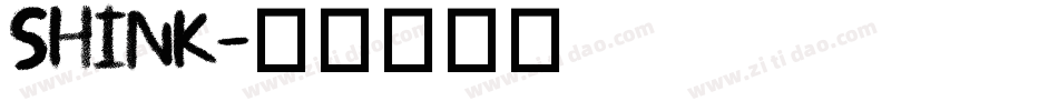 Shink字体转换