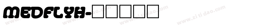 MEDFLYH字体转换